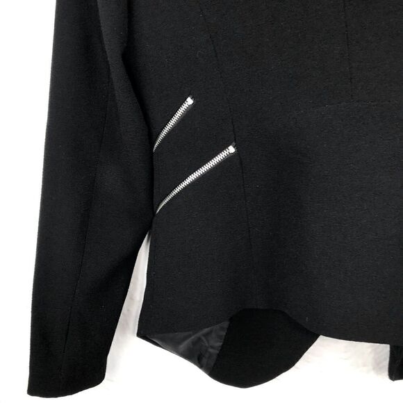 Dex exposed zipper Black Blazer - Picture 7 of 9